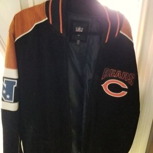 Chicago Bears NFL Leather Coat
